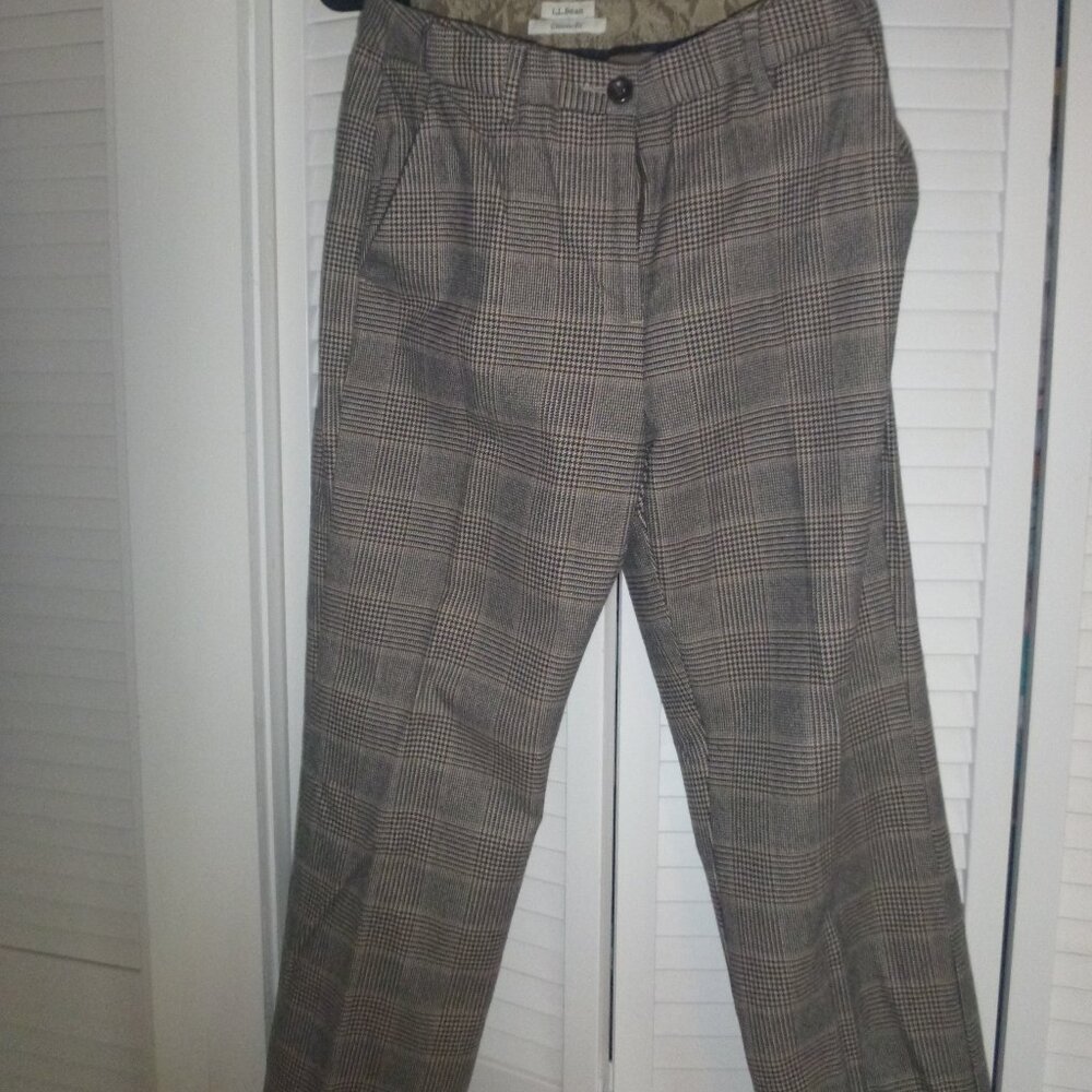 LL Bean Lined Pants NWOT